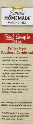 Fleischmann's Simply Homemade Cornbread Baking Mix Perspective: left