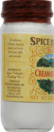Spice Islands Cream of Tartar Perspective: left