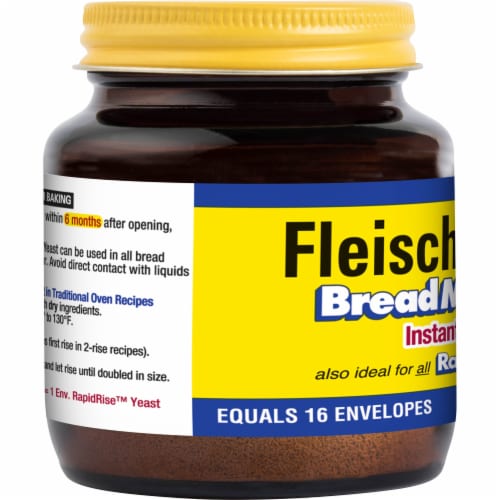 Fleischmann's® Bread Machine Instant Yeast Perspective: left