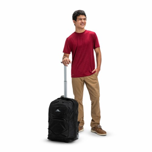 High Sierra Freewheel Pro Backpack - Black Perspective: left