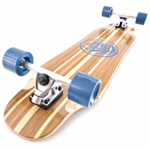 White Wave Longboards Bamboo Drop Deck 39.5 Inch Freestyle