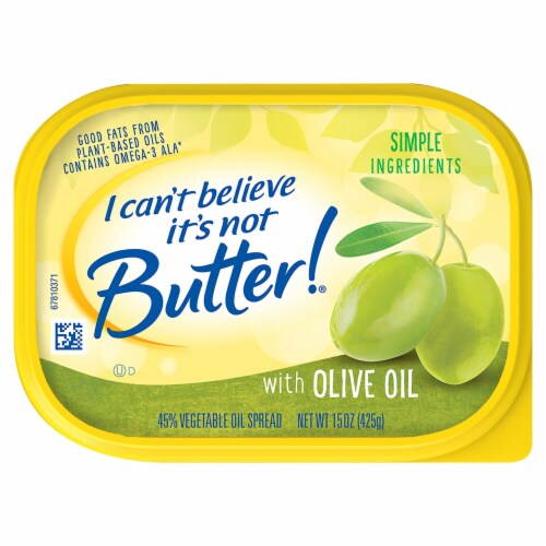 I Can't Believe It's Not Butter! Olive Oil Spread Perspective: left