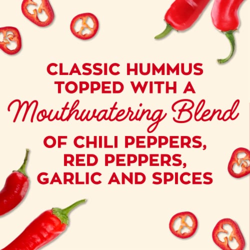 Sabra Supremely Spicy Hummus Perspective: left