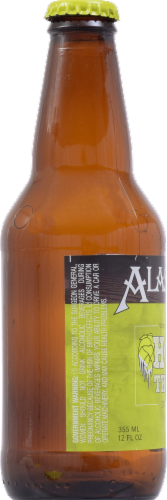 Alaskan Brewing Co. Hopothermia Double IPA Perspective: left