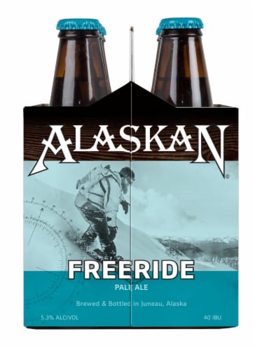 Alaskan Brewing Co. Freeride American Pale Ale Perspective: left