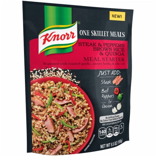 Knorr® One Skillet Meals Steak & Peppers Brown Rice & Quinoa Meal