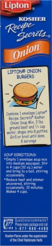 Lipton® Recipe Secrets® Kosher Onion Soup & Dip Mix Perspective: left