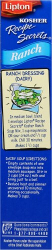 Lipton® Kosher Ranch Soup & Dip Mix Perspective: left