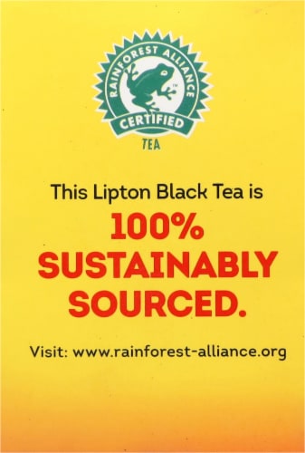 Lipton Southern Sweet Iced Tea Bags Perspective: left