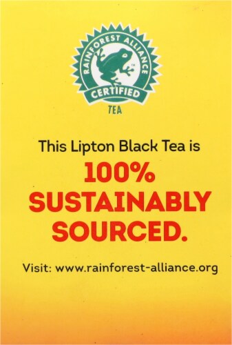 Lipton Southern Sweet Iced Tea Bags Perspective: left