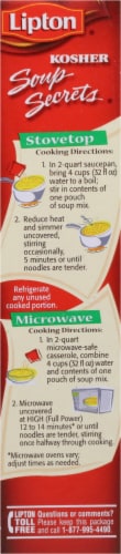 Lipton® Soup Secrets® Natural Chicken Flavor Noodle Soup Mix Perspective: left