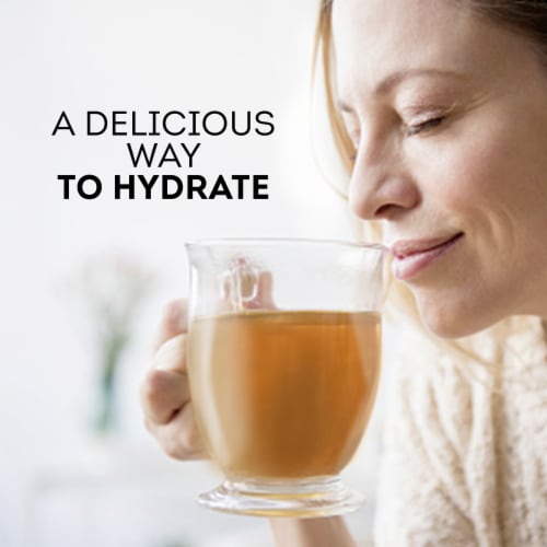 Lipton® T Probiotic Immune Support Finely Ground Herbal Tea with Probiotics Perspective: left