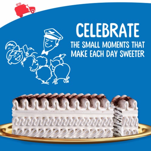 Good Humor Viennetta Vanilla Frozen Ice Cream Dessert Cake Perspective: left