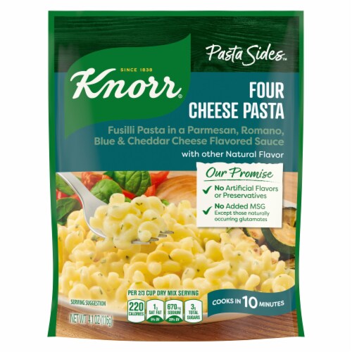 Knorr Four Cheese Pasta Pasta Sides Perspective: left