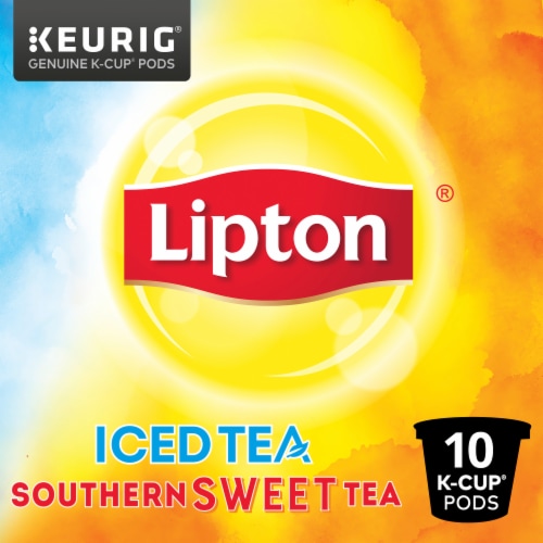 Lipton® Iced Sweet Tea K-Cup Pods Perspective: left