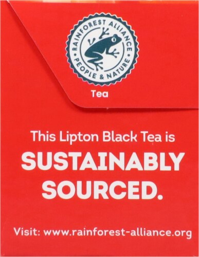 Lipton® Southern Sweet Family-Sized Iced Tea Bags Perspective: left