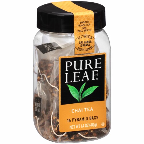 Pure Leaf® Chai Tea Pyramid Bags Perspective: left