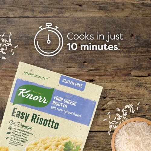 Knorr® Selects Four Cheese Risotto Perspective: left