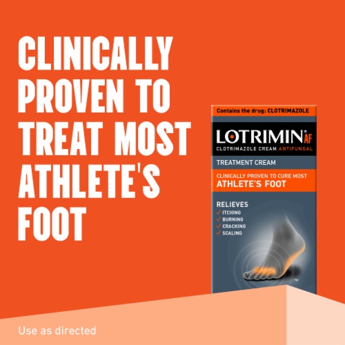 Lotrimin Ultra® Athlete's Foot Cream Perspective: left