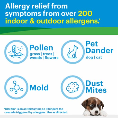 Claritin® 24 Hour Non-Drowsy Allergy RediTabs Perspective: left