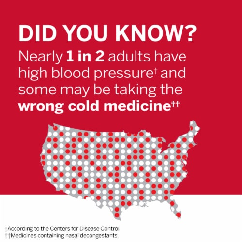 Coricidin® High Blood Pressure Cold & Flu Relief Tablets Perspective: left