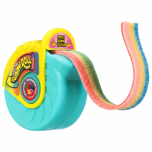 Push Pops® Strawberry Gummy Roll Perspective: left