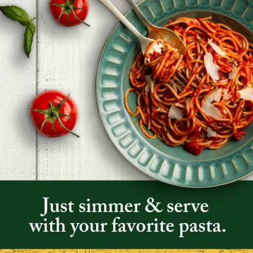 Classico Tomato & Basil Spaghetti Pasta Sauce Perspective: left