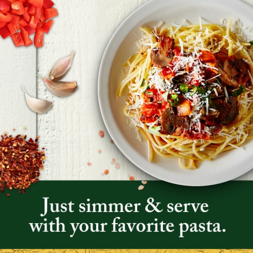Classico Spicy Red Pepper Spaghetti Pasta Sauce Perspective: left