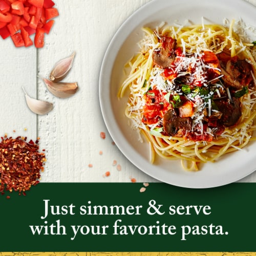Classico Spicy Red Pepper Spaghetti Pasta Sauce Perspective: left