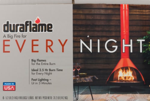 Duraflame® Every Night Firelogs Perspective: left