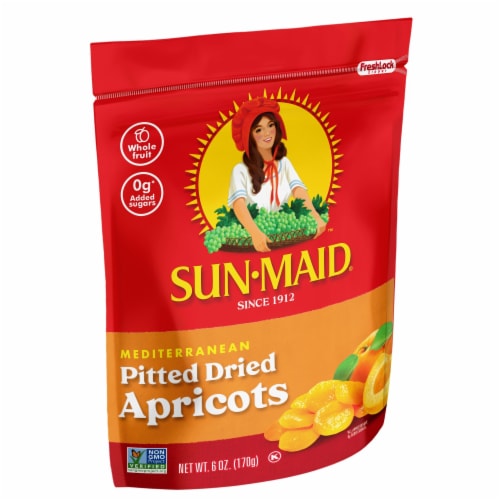 Sun-Maid® Mediterranean Pitted Dried Apricot Perspective: left