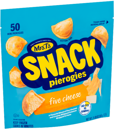 Mrs. T's Snack Pierogies Perspective: left