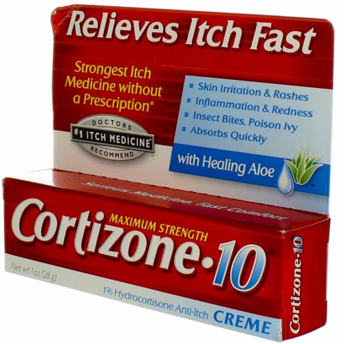 Cortizone 10 Maximum Strength Anti Itch Crème Perspective: left
