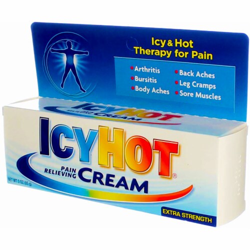 Icy Hot® Extra Strength Pain Relief Cream Perspective: left