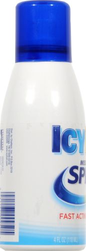 Icy Hot Medicated Spray Maximum Strength Pain Relief Spray Perspective: left
