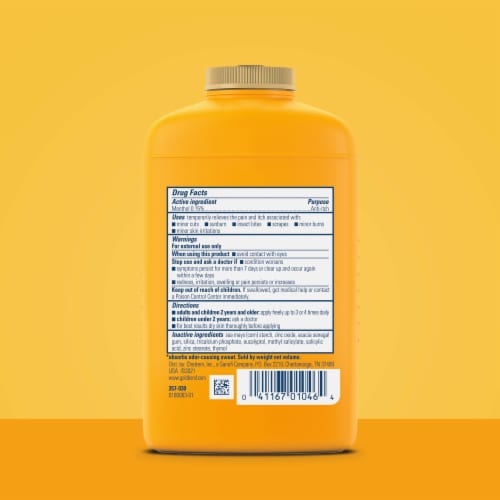 Gold Bond® Medicated Original Strength Talc-Free Body Powder Perspective: left