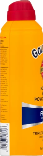 Gold Bond No Mess Fresh Scent with Aloe Body Powder Spray Perspective: left