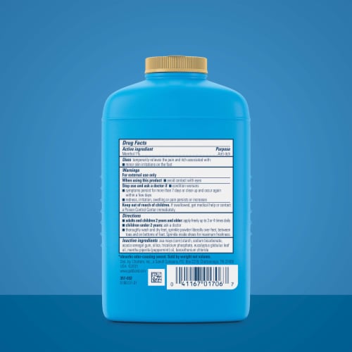 Gold Bond Medicated Maximum Strength Foot Powder Talc-Free Perspective: left