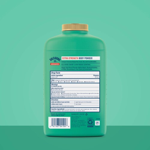 Gold Bond Extra Strength Medicated Powder Perspective: left