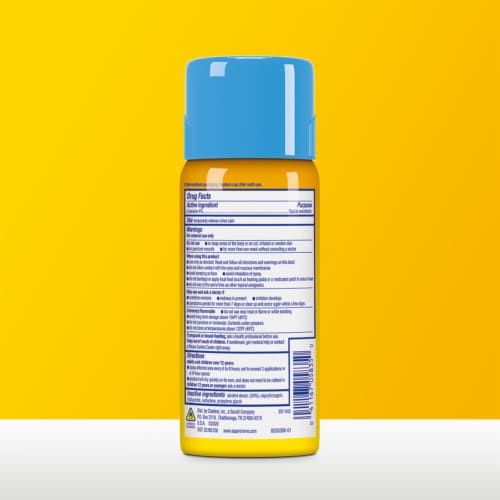 Aspercreme Maximum Strength Joint and Muscle Pain Relief Lidocaine Spray Perspective: left
