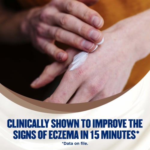 Gold Bond Medicated Eczema Relief Skin Protectant Body Cream with 2% Colloidal Oatmeal Perspective: left