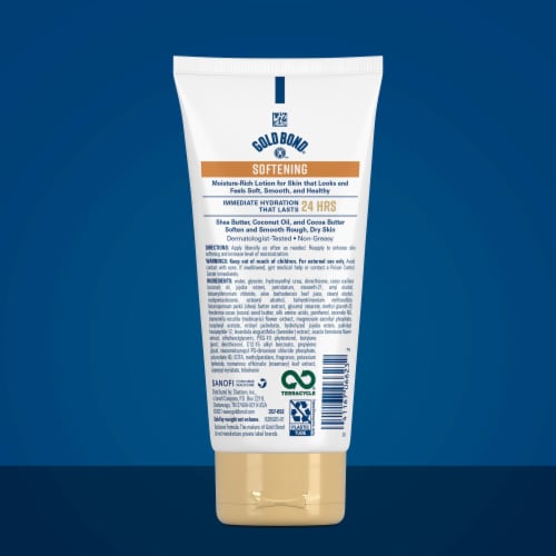 Gold Bond® Softening Hydrating Cream With Shea Butter Perspective: left