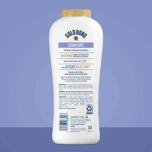 Gold Bond® Comfort Talc-Free Fresh Clean Scent Body Powder Perspective: left