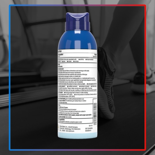 Icy Hot Original Pain Relief Menthol Spray Perspective: left
