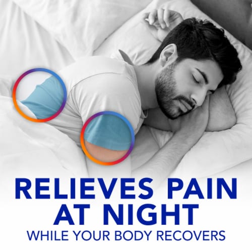 Icy Hot® Nighttime Recovery No-Mess Roll-On Pain Relief with 8% Menthol and Relaxing Lavender Scent Perspective: left