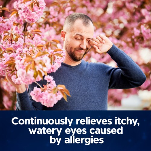 Xyzal® 24 Hour Allergy Relief Medicine Levocetirizine Dihydrochloride Antihistamine Tablets Perspective: left