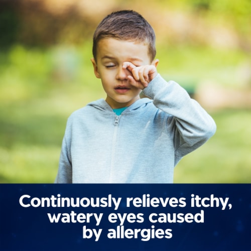 Xyzal Children's 24 Hour Grape Allergy And Sinus Antihistamine Levocetirizine Dihcl Perspective: left