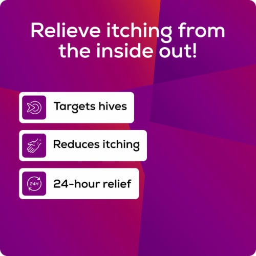 Allegra® Adult Hives 180mg 24 Hour Tablets Perspective: left