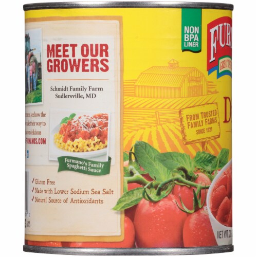 Furmano's® Diced Tomato Perspective: left