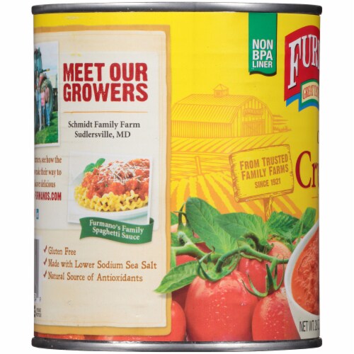 Furmano's® Chunky Crushed Tomatoes Perspective: left